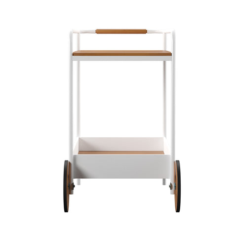 Image of Modern indoor/outdoor beverage trolley w/ storage Image 6