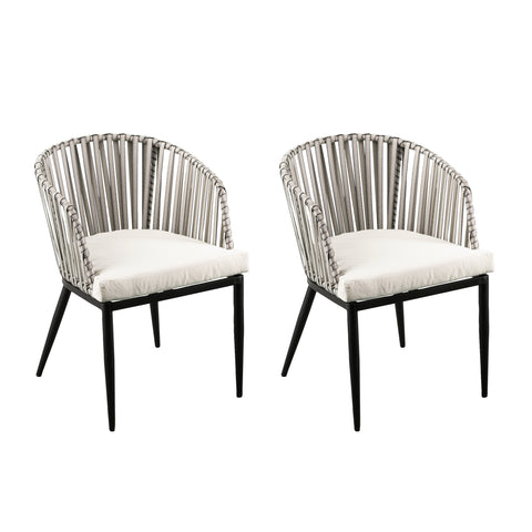 Image of Pair of casual patio chairs Image 5