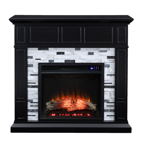 Image of Authentic marble fireplace mantel Image 3