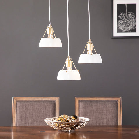 Image of Renmarco Contemporary 3-Light Cluster Pendant