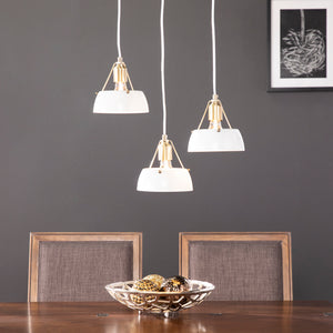 Renmarco Contemporary 3-Light Cluster Pendant