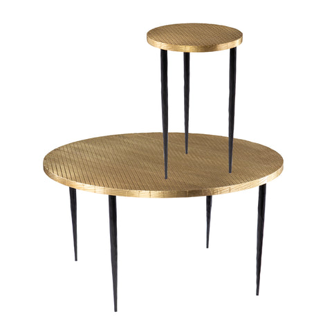 Image of Side table with brass tabletop Image 8