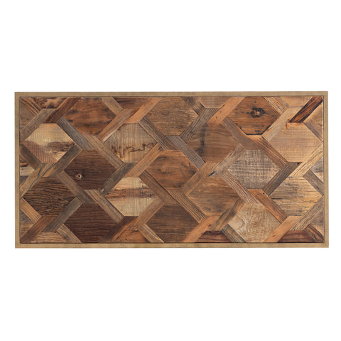 Image of Coffee table w/ reclaimed wood tabletop Image 6