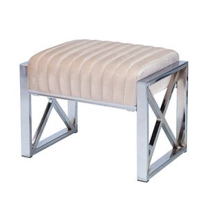 Elegant ottoman or vanity stool Image 3