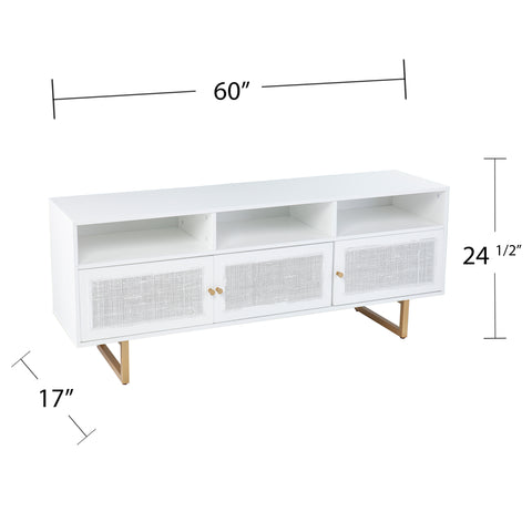 Image of Mursley Media Cabinet w/ Storage