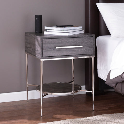 Image of Bedside table with storage Image 1