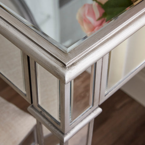 Image of Glam vanity desk w/ matching mirror Image 2