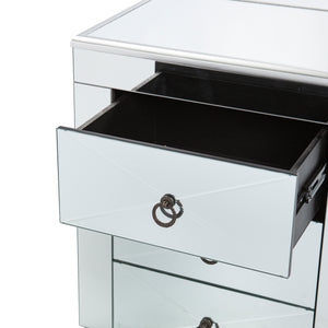 Mirrored side table with storage Image 9