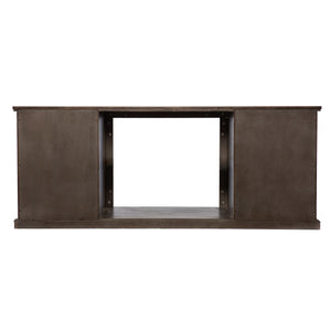 Low-profile media console w/ electric fireplace Image 4