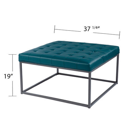 Image of Modern upholstered ottoman or coffee table Image 8