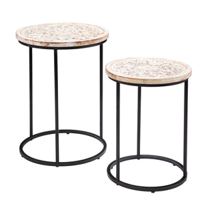 Pair of matching side tables Image 3