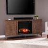 Low-profile fireplace w/ storage Image 1