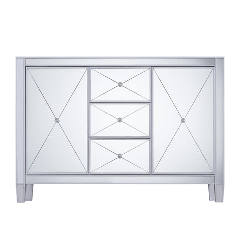 Image of Mirage 3-Drawer Mirrored Cabinet