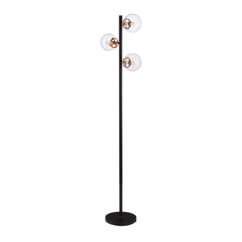 Image of Modern floor lamp w/ 3 lights Image 5