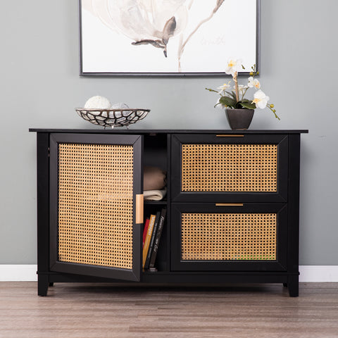 Image of Two-tone storage cabinet or sideboard Image 1