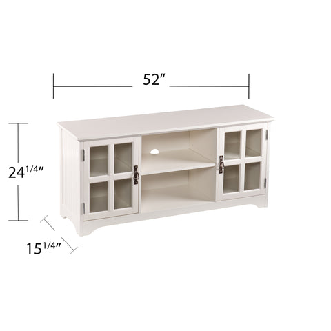 Image of Remington TV/Media Stand - White