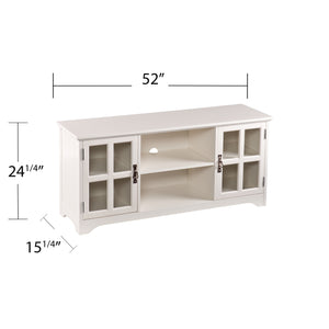 Remington TV/Media Stand - White