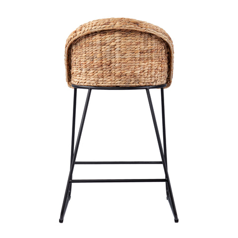 Image of Pair of water hyacinth counter stools Image 6