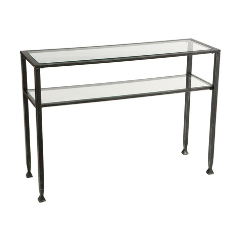 Image of Metal Sofa Table - Black