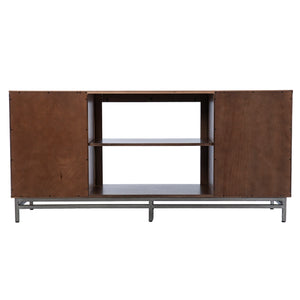 Two-door media console w/ storage Image 7