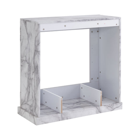 Image of Faux marble fireplace mantel Image 9