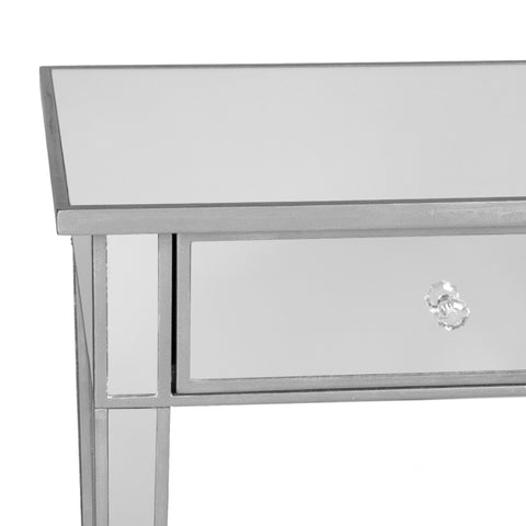 Image of Mirage Mirrored 2-Drawer Console Table