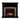 Corner convertible fireplace w/ faux stone surround Image 4