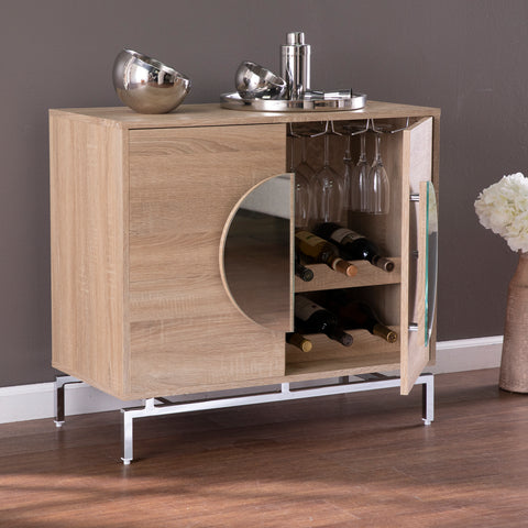 Image of Northdom Bar Cabinet w/ Wine Storage