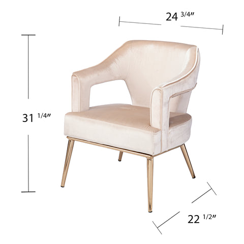 Image of Modern upholstered armchair Image 7