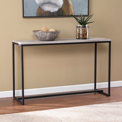 Image of Sharnbrook Long Reclaimed Wood Console Table