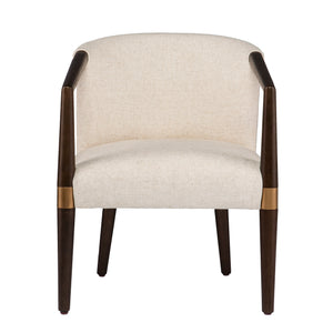 Elegant upholstered armchair Image 3