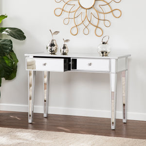 Mirage Mirrored 2-Drawer Console Table