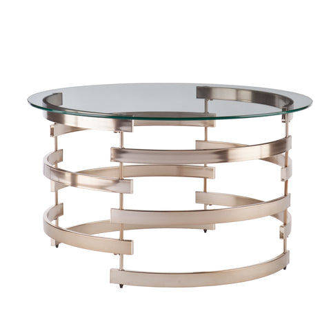 Image of Round, tempered glass tabletop Image 3