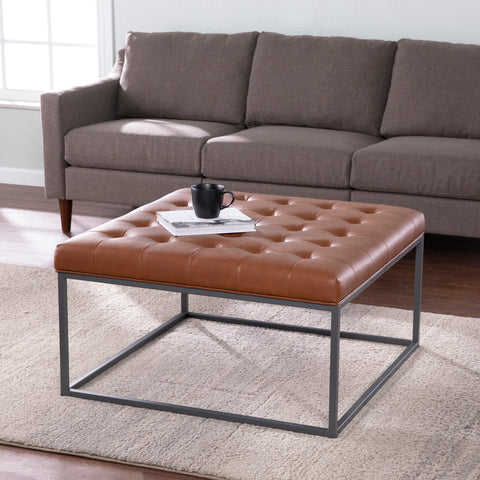 Image of Modern upholstered ottoman or coffee table Image 1