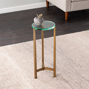 Accent table with glass tabletop Image 6