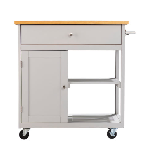 Image of Rolling Kitchen Island w/ Storage