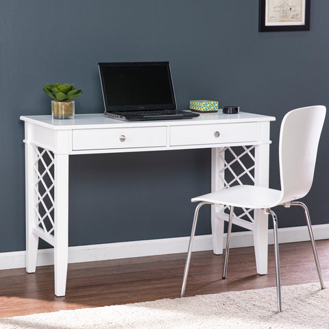 Image of Writing desk w/ storage Image 1