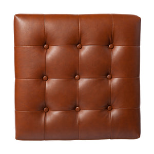 Modern upholstered ottoman Image 8