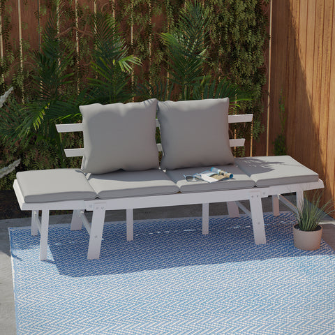 Image of Outdoor loveseat or settee lounge Image 8