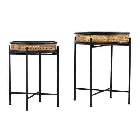 Image of Set of 2 matching accent tables Image 8