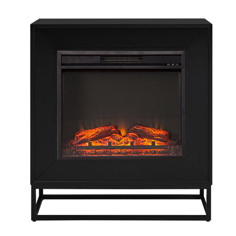 Image of Modern electric fireplace mantel Image 4