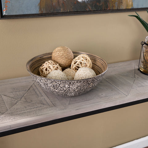 Image of Long console table w/ reclaimed wood top Image 2