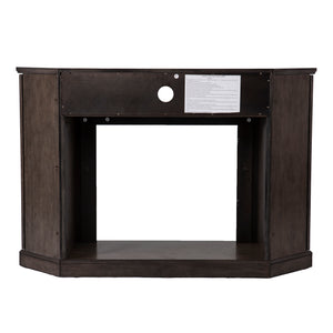 Electric fireplace media console Image 7