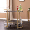 Modern beverage cart w/ wheels Image 1