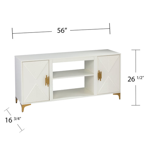 Image of Modern TV stand w/ storage Image 6