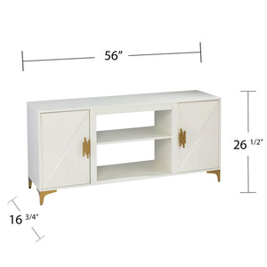 Modern TV stand w/ storage Image 6