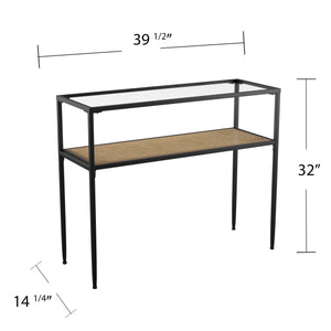 Two-tier entryway table Image 8