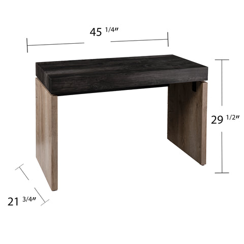 Image of Rectangular writing desk Image 9