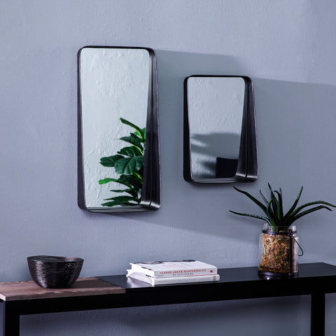 Image of Pair of decorative wall mirrors Image 1