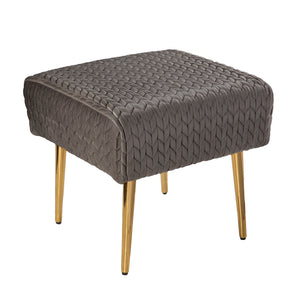 Elegant ottoman or vanity stool Image 4